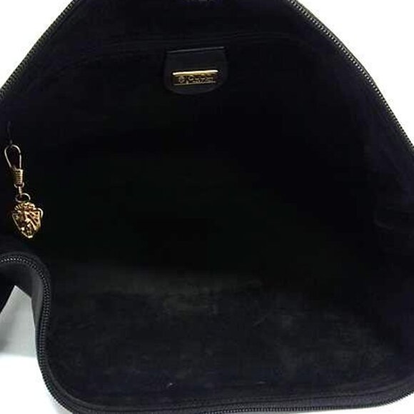 Authentic Gucci Black Calfskin Hobo Shoulder Bag - Picture 5 of 8